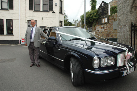 wedding cars Cornwall